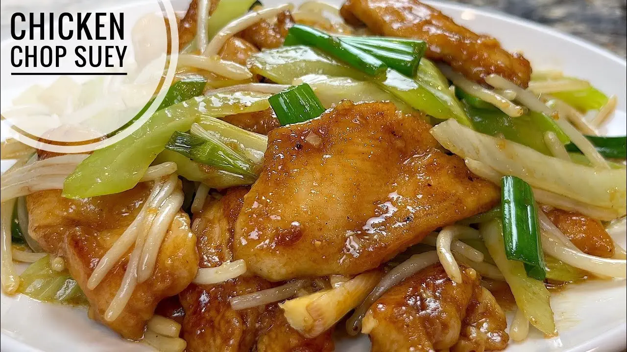 Chicken Chop Suey | Chicken And Mix Vegetable Stir Fry | Beansprout And Chicken Stir Fry Recipe